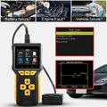 Scanner diagnostico OBD2 e tester per batterie BT80 2 in 1 - 6V-24V, display TFT HD da 2.4"