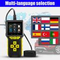 Scanner diagnostico OBD2 e tester per batterie BT80 2 in 1 - 6V-24V, display TFT HD da 2.4"