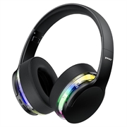 Cuffie wireless over-ear BWOO RGB con ANC - Nero