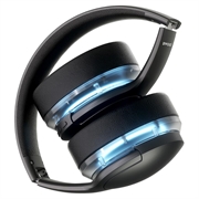 Cuffie wireless over-ear BWOO RGB con ANC - Nero