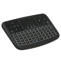 Backlit Wireless Keyboard / Touchpad for Smart TV A36 - Black