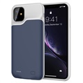 Cover Batteria Backup per iPhone 11 - 6000mAh - Blu Scuro / Grigio