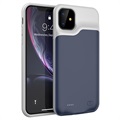 Cover Batteria Backup per iPhone 11 - 6000mAh - Blu Scuro / Grigio