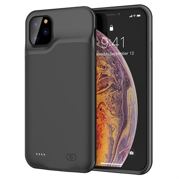 Cover Batteria Backup per iPhone 11 Pro Max - 6500mAh - Nera