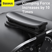 Supporto universale per telefono da auto Baseus Big Mouth Pro SUDZ-A01 - 4.7-6.5" - Nero