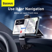 Supporto universale per telefono da auto Baseus Big Mouth Pro SUDZ-A01 - 4.7-6.5" - Nero