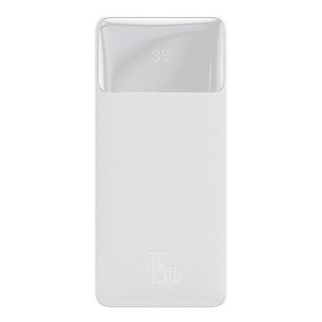 Baseus Bipow 15W Banca di alimentazione 10000mAh - Bianco