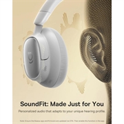 Cuffie wireless con cancellazione del rumore Baseus Bowie Bass MH1 - Grigio