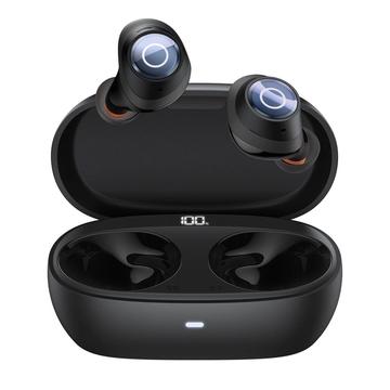 Baseus Bowie MA20 Pro Auricolari True Wireless - ANC ibrido, modalità trasparente, batteria da 38 ore, IPX6 - nero