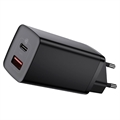 Caricabatterie Rapido Baseus CCGAN2L-B01 GaN2 Lite - USB-A, USB-C - Nero