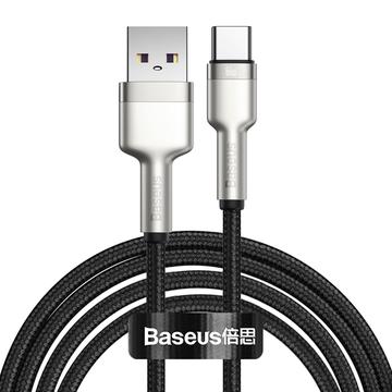 Cavo da USB-A a USB-C della serie Baseus Cafule Metal - 66W, 2m - Nero