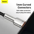 Cavo da USB-A a USB-C della serie Baseus Cafule Metal - 66W, 2m - Nero