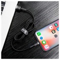 Baseus Cafule USB 2.0 / Lightning Cable - 1m - Black / Grey