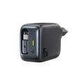 Caricatore da muro Baseus EnerCore CJ11 da 45W con porta USB-C e cavo USB-C retrattile - Nero