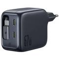 Caricatore da muro Baseus EnerCore CJ11 67W GaN6 con cavo USB-C retrattile - Nero