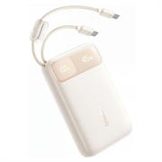 Power bank Baseus EnerFill FC11 da 20000mAh e 45W - 3 porte USB-C, USB-A, PD, QC - Beige