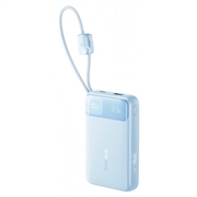 Power bank Baseus EnerFill FC11 da 20000mAh, 22.5W - Cavi USB-C e Lightning - Blu