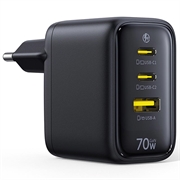 Caricabatterie da muro Baseus EnerFill FE22 GaN6 da 70W - Nero