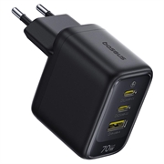 Caricabatterie da muro Baseus EnerFill FE22 GaN6 da 70W - Nero