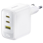 Caricabatterie da muro Baseus EnerFill FE22 GaN6 da 70W - Bianco
