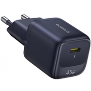 Caricabatterie da muro Baseus EnerFill FN22 da 45W con USB-C e GaN - Ricarica rapida PD/QC - Nero