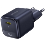 Caricabatterie da muro Baseus EnerFill FN22 da 45W con USB-C e GaN - Ricarica rapida PD/QC - Nero