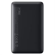 Power bank Baseus EnerFill FP11 da 10000mAh - 15W, USB-C, USB-A, supporto PD - Nero