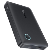 Power bank Baseus EnerFill FP11 da 10000mAh - 15W, USB-C, USB-A, supporto PD - Nero