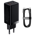 Caricabatterie Rapido Baseus GaN3 Pro con Cavo USB-C - 1m - Nero