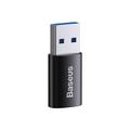 Adattatore USB-A a USB-C OTG di Baseus Ingenuity - Nero