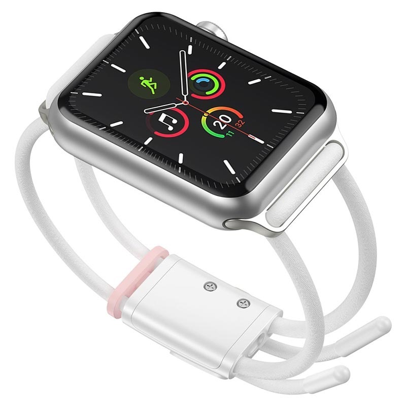 Cinghia Baseus Let's Go per Apple Watch Series 5/4/3/2/1 - 44mm, 42mm -  Bianco