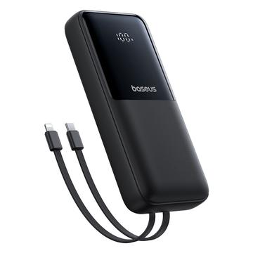 Baseus Lipow 22.5W Power Bank 20000mAh con cavi Lightning e USB-C integrati e display LED