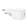 Caricatore da parete USB-C Baseus Mini GaN5 20W - Bianco