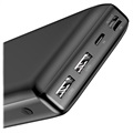 Power Bank Baseus Mini JA 2xUSB & USB-C - 30000mAh - Nero