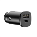 Caricabatterie da Auto 30W Baseus PPS - USB-C PD, QC4.0/3.0, SCP, AFC - Nero