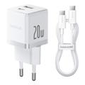 Caricabatterie rapido Baseus Palm 20W con cavo Type-C 60W