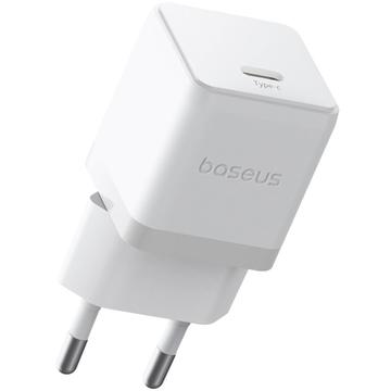 Caricabatterie da parete rapido USB-C Palm 20W di Baseus - Bianco
