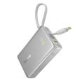 Power bank Baseus PicoGo da 10.000 mAh con ricarica rapida da 45W - Titanio