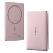 Baseus PicoGo AM41 Banca di alimentazione ultrasottile da 5000mAh - 20W - Rosa