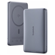 Baseus PicoGo AM41 Power Bank magnetico ultrasottile Qi2 10000mAh - 27W - Grigio