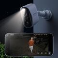 Kit di sorveglianza wireless per esterni Baseus Security N1 Plus Dual 2K - Bianco