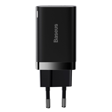 Baseus Super Si Pro Caricabatterie Rapido 30W - USB-C, USB-A - Nero