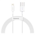 Cavo Lightning Baseus Serie Superior - 1,5 m - Bianco