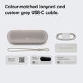 Altoparlante Bluetooth portatile Beats Pill x Kim Kardashian MAX24ZM/A - Grigio chiaro