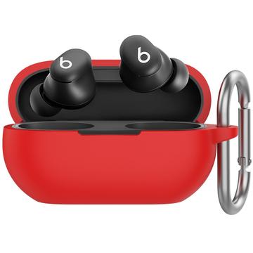 Custodia in silicone con moschettone Beats Studio Buds+ AhaStyle WG157 - Rossa