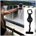 Cordino antifurto per telefono Beline con moschettone di sicurezza - 60cm - Nero