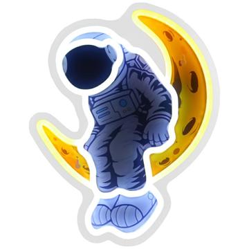 Luce al neon decorativa Beline Light - Astronauta sulla Luna