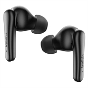 Auricolari true wireless Belkin SoundForm Rhythm ANC - Nero
