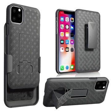 Custodia Ibrida con Clip da Cintura per iPhone 11 - Nera