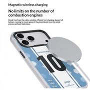 Custodia in TPU Benks D3 MagSafe a forma di pallone da football per iPhone 17 Pro - Argentina